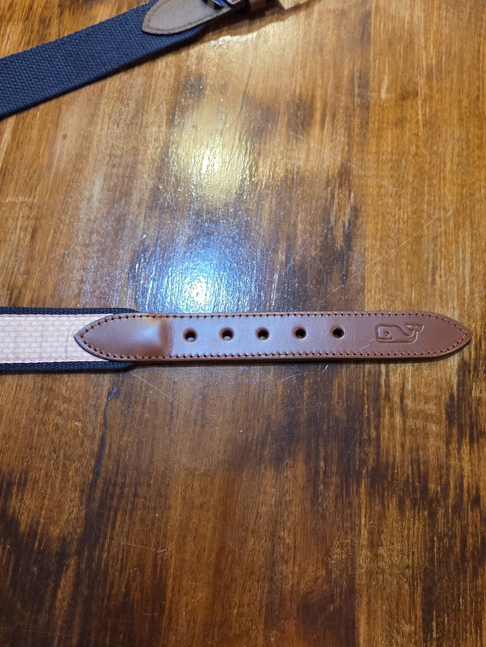 NWT Vineyard Vines Boy's Micro Whale Classic Canvas Club Belt SZ XL Preppy